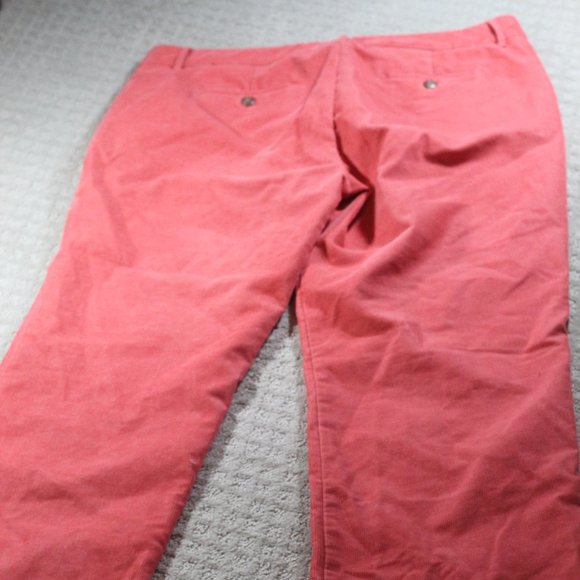 Izod Size 14 Salmon-colored Corduroy Pants - Picture 2 of 7